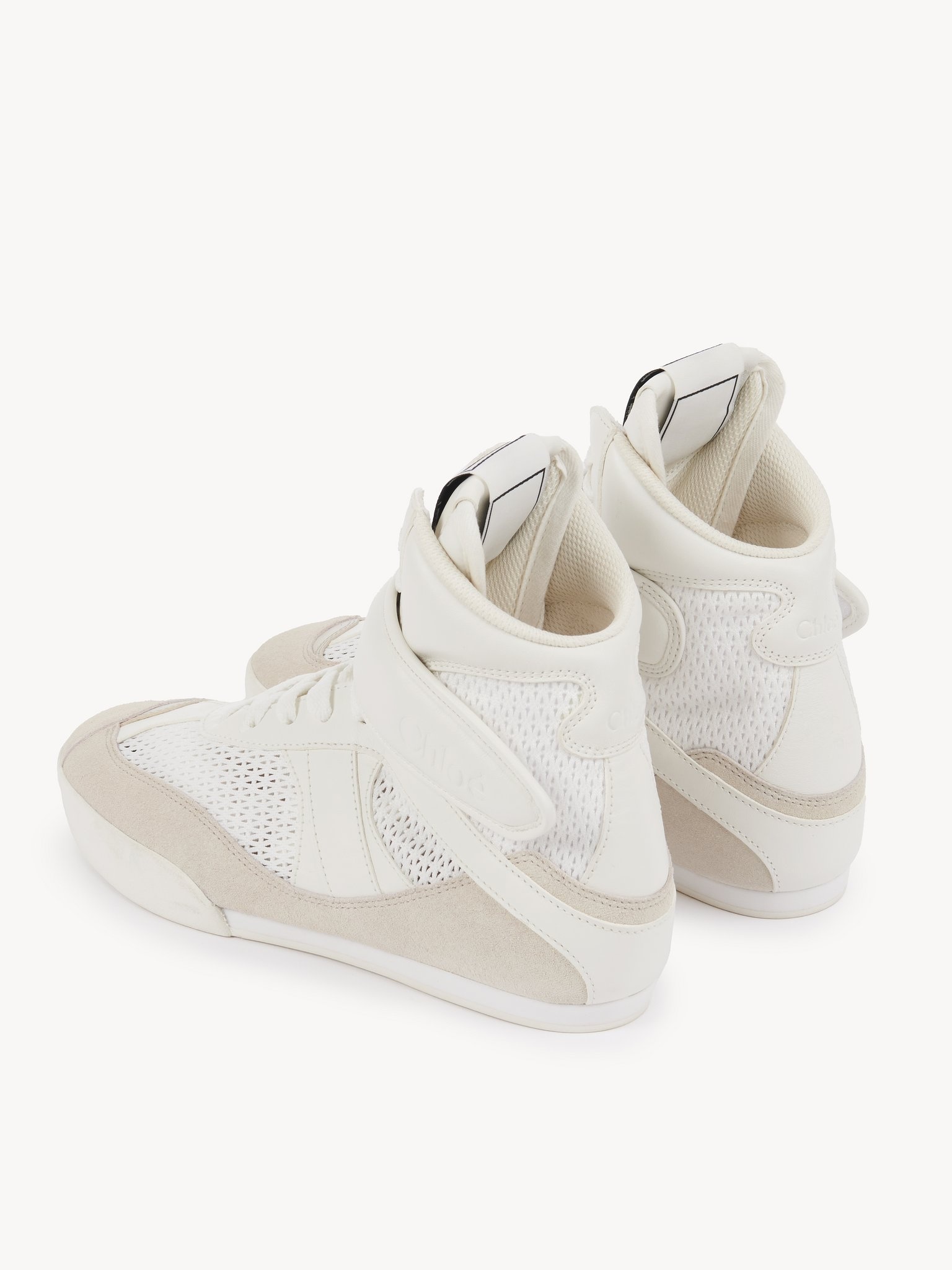 CHLOÉ KICK HIGH-TOP SNEAKER - 6