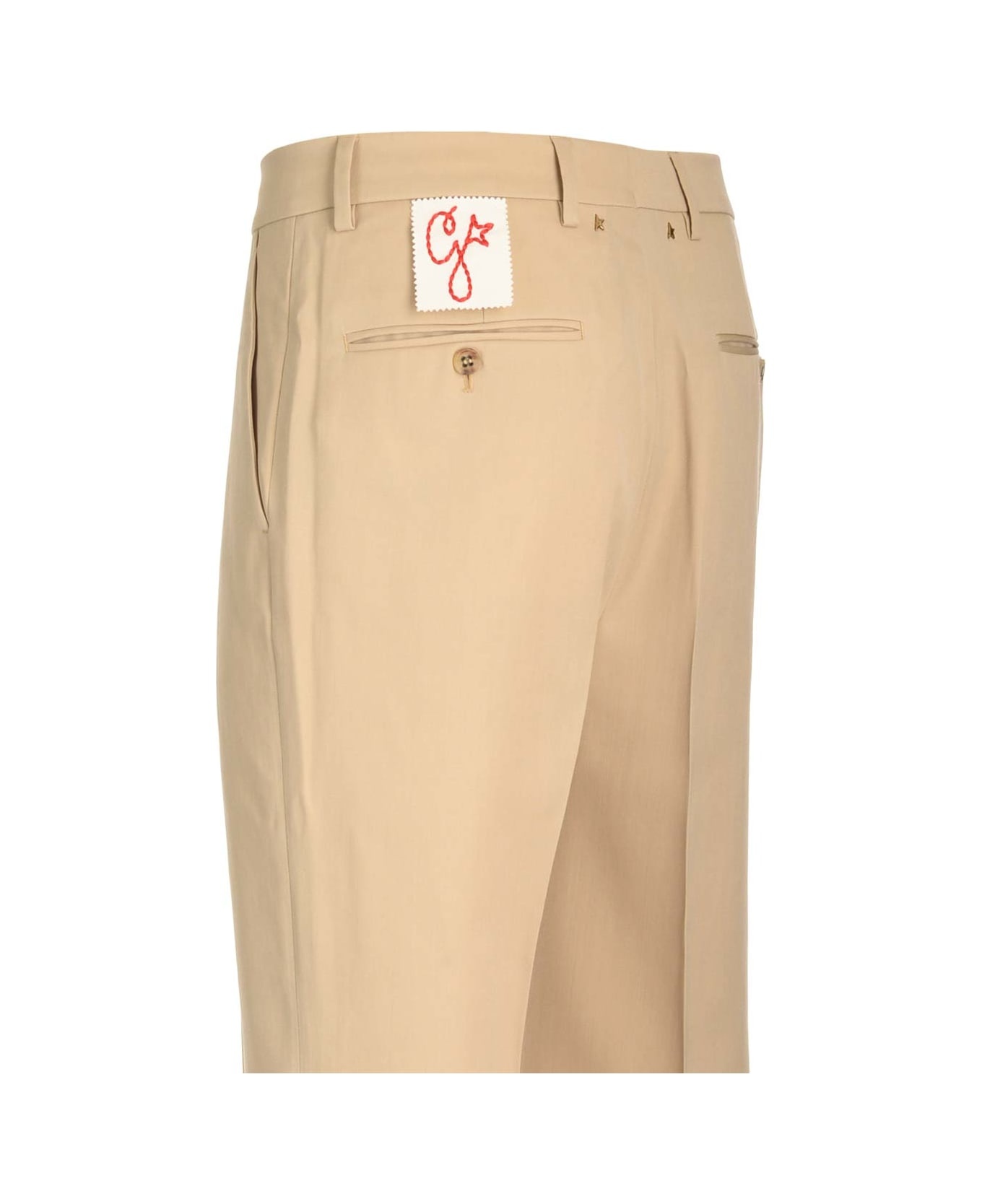 Wool Drill Tailored Trousers - 3