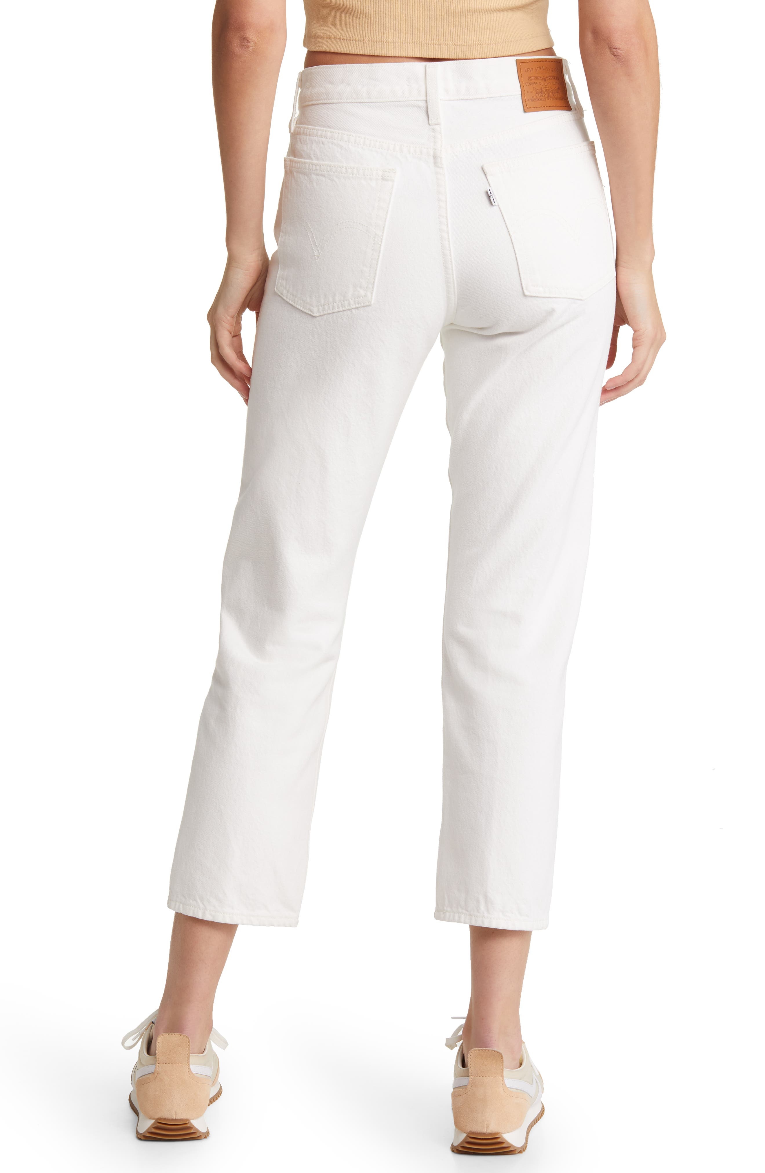 Wedgie High Waist Straight Jeans - 2