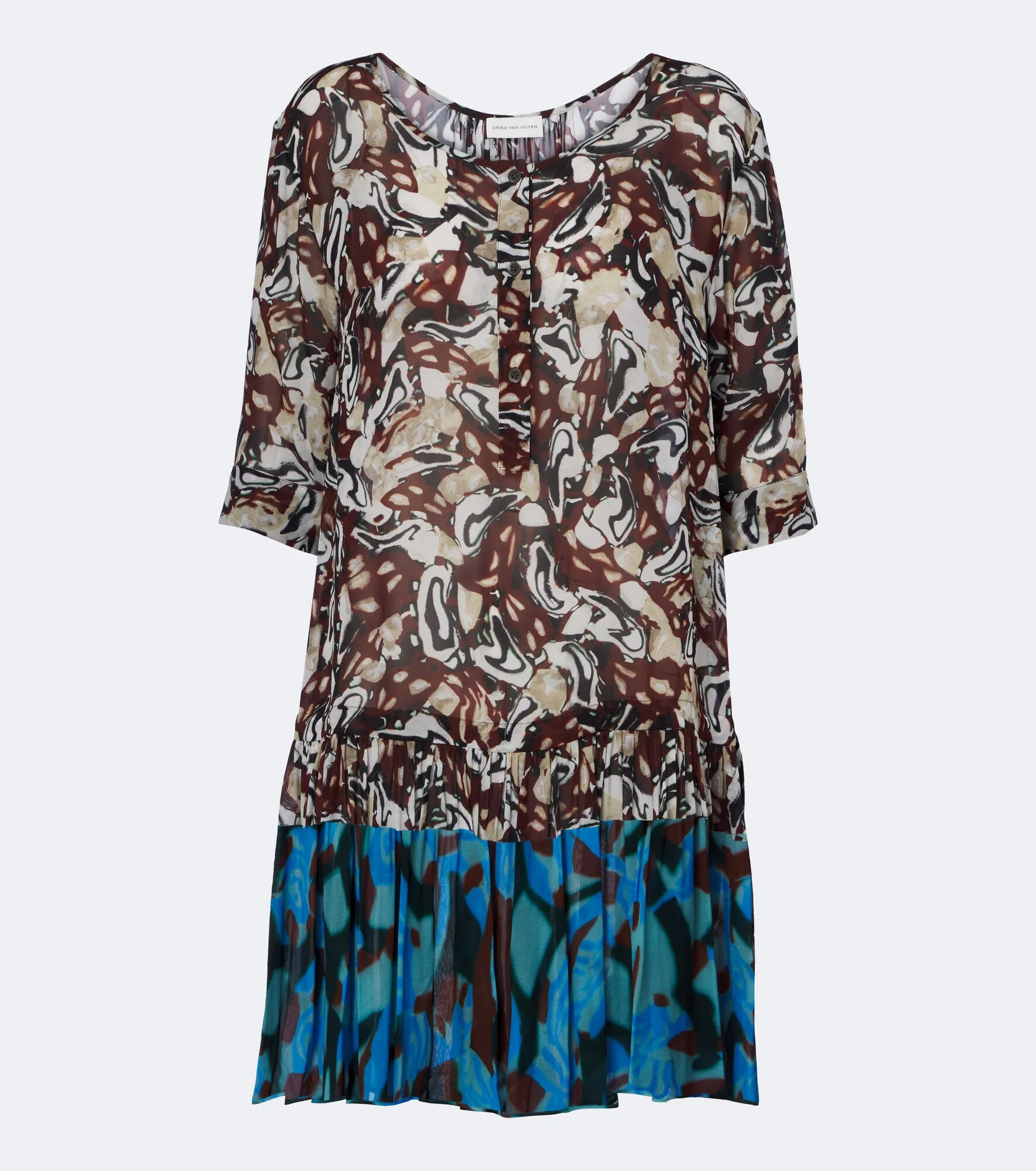 Printed minidress - 1