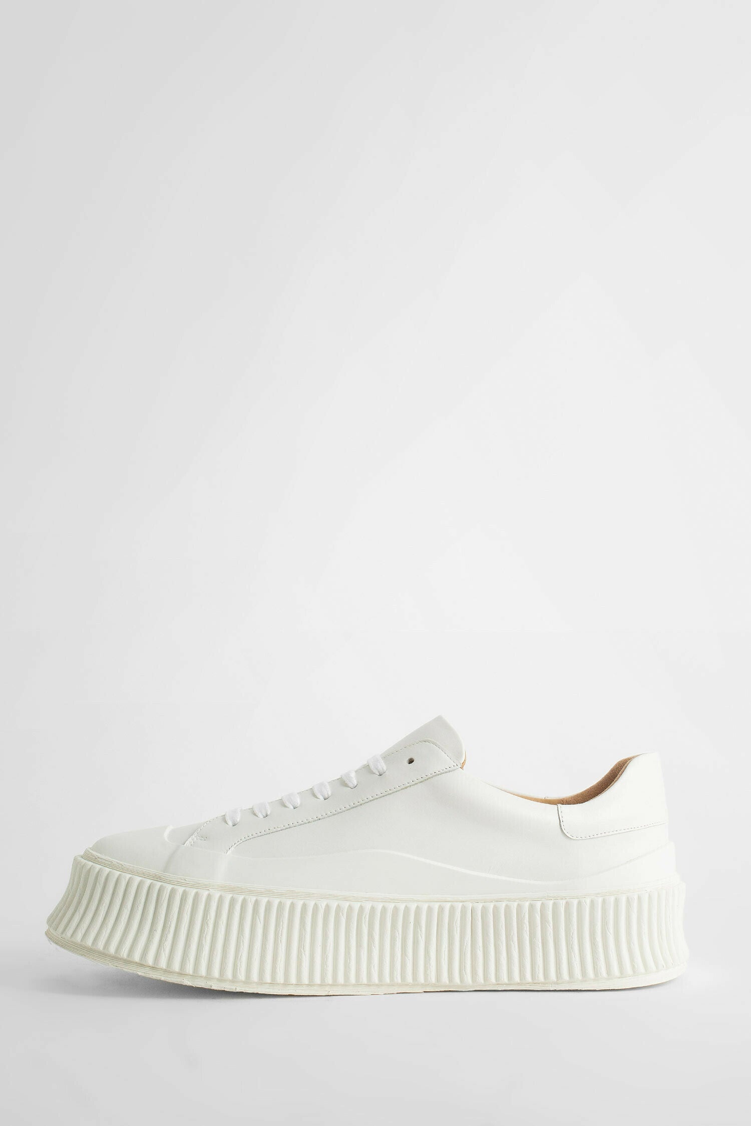 JIL SANDER MAN WHITE SNEAKERS - 4