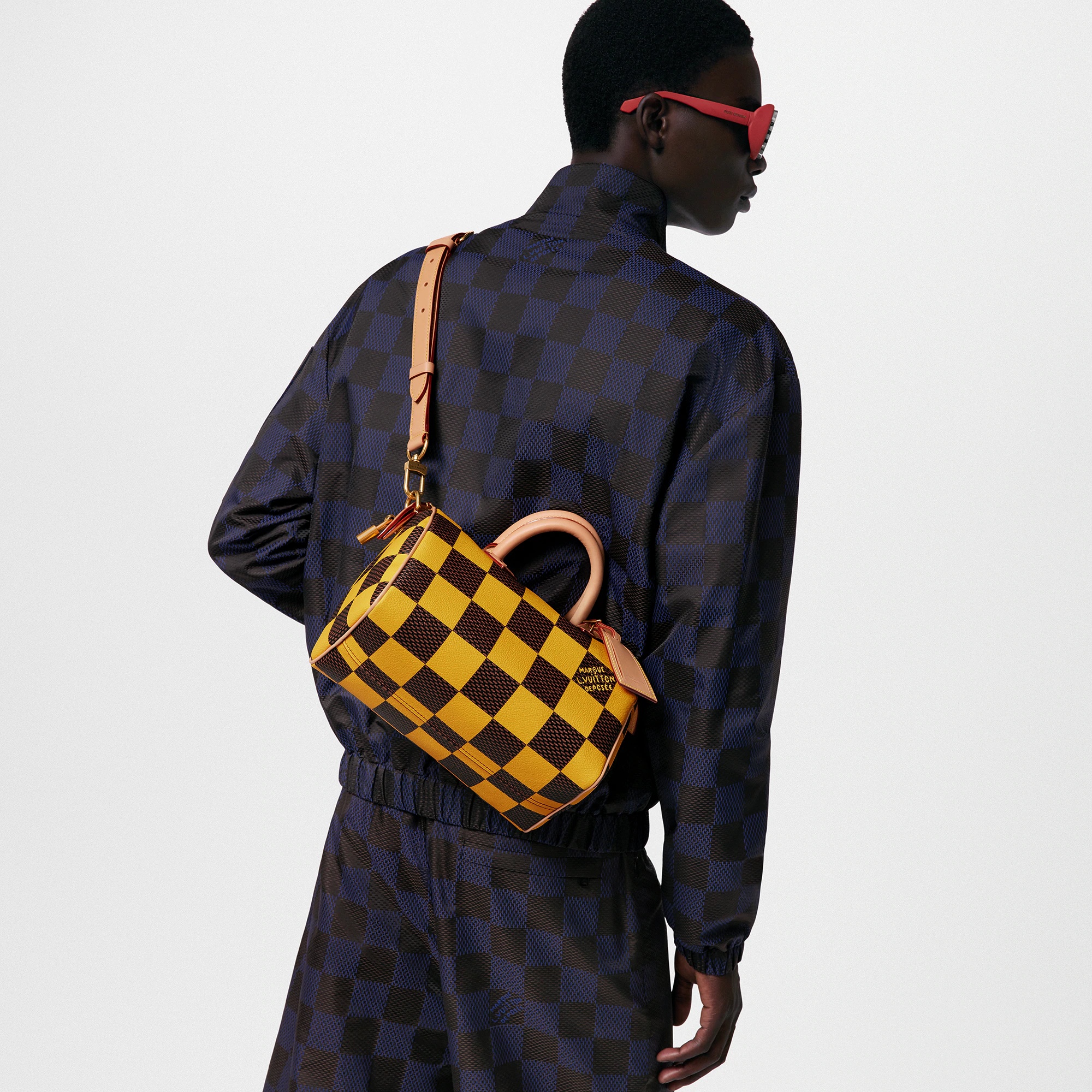 Speedy 25 Bandoulière Damier Pop - 7