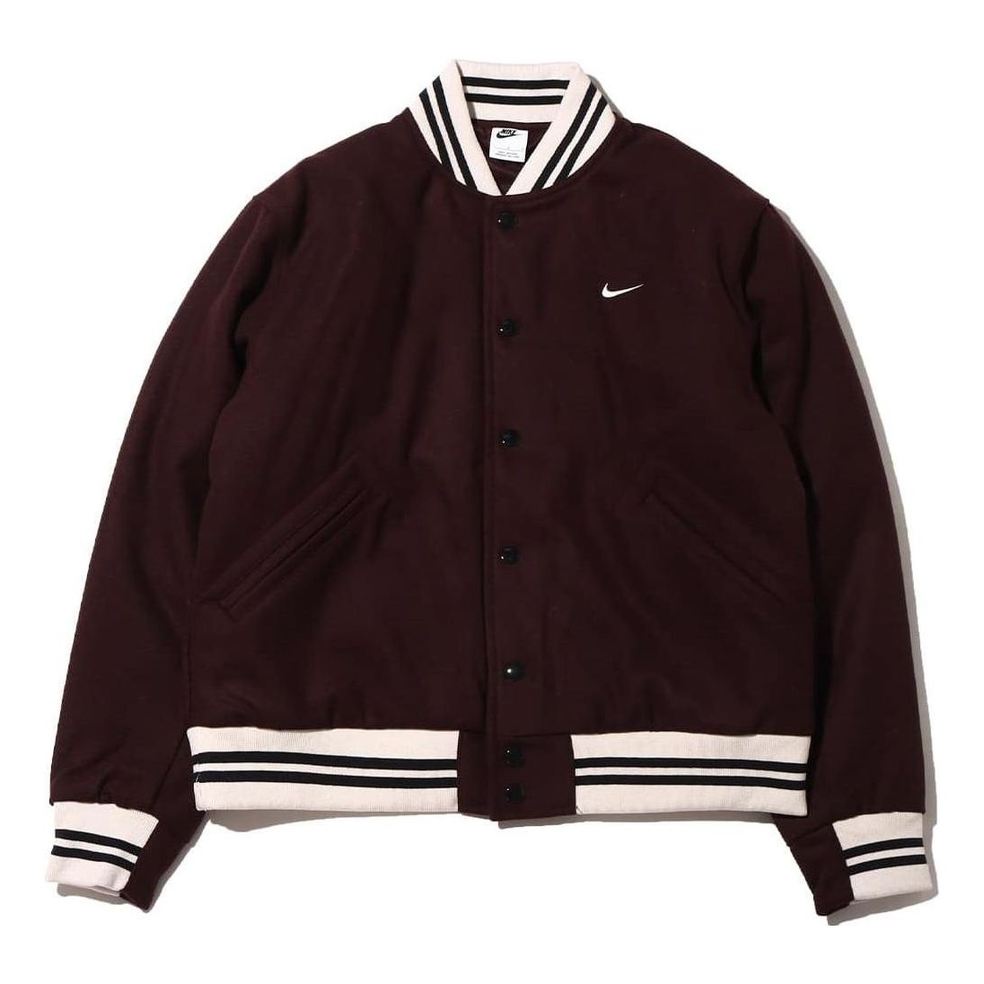 Nike Sportswear Authentics Varsity Jacket 'Black' DQ5011-203 - 1