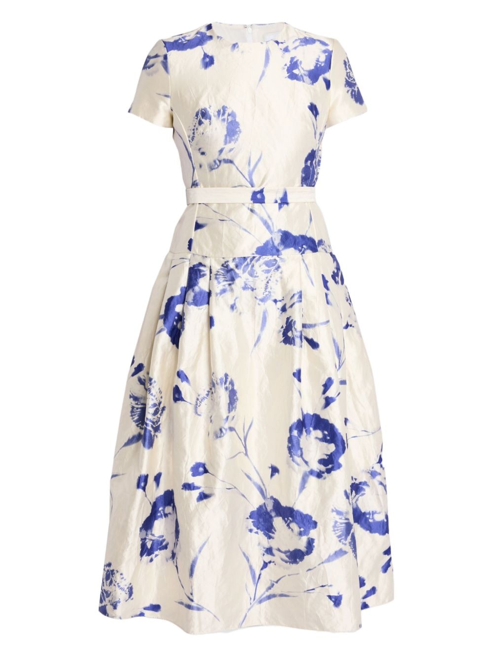 floral-print tea dress - 1