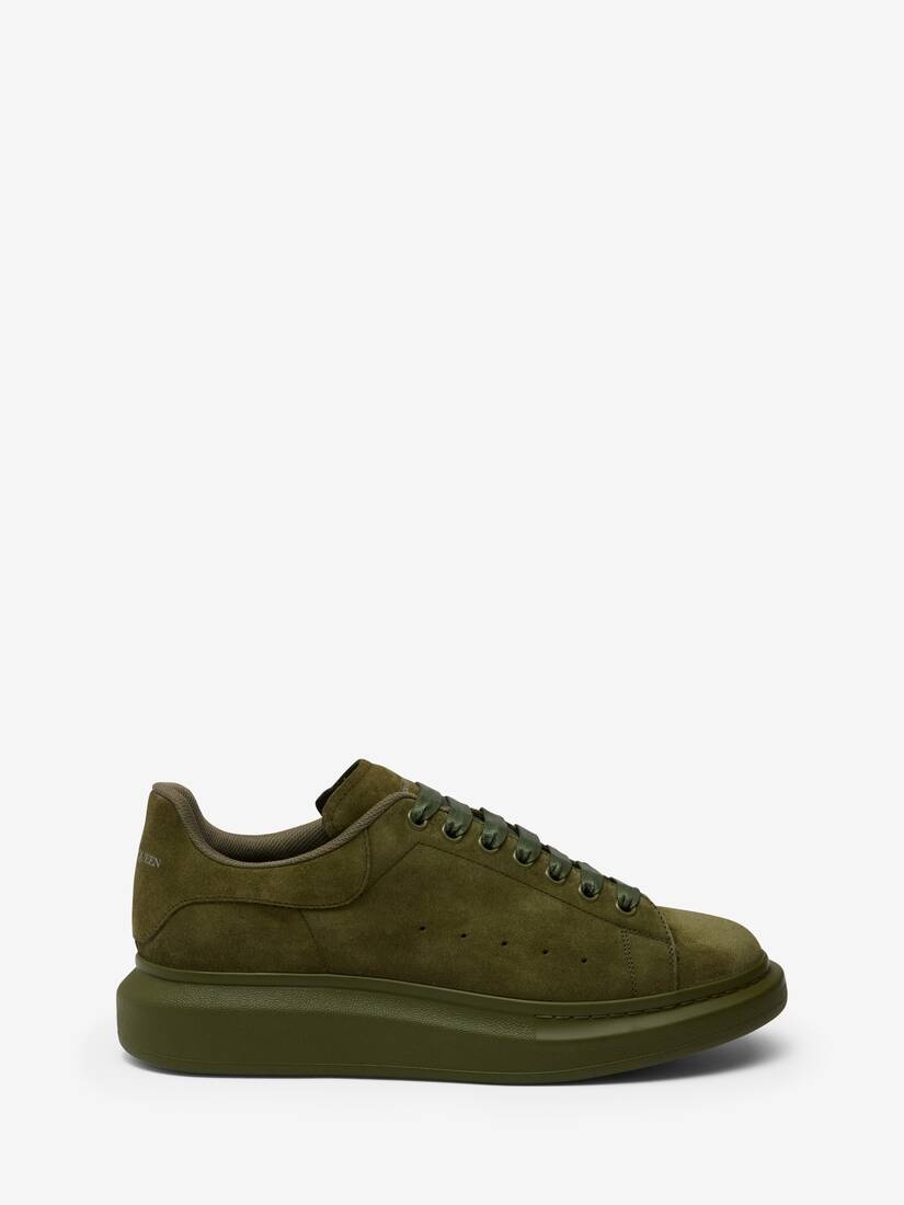 Men's Oversized Sneaker in Military Green - 1