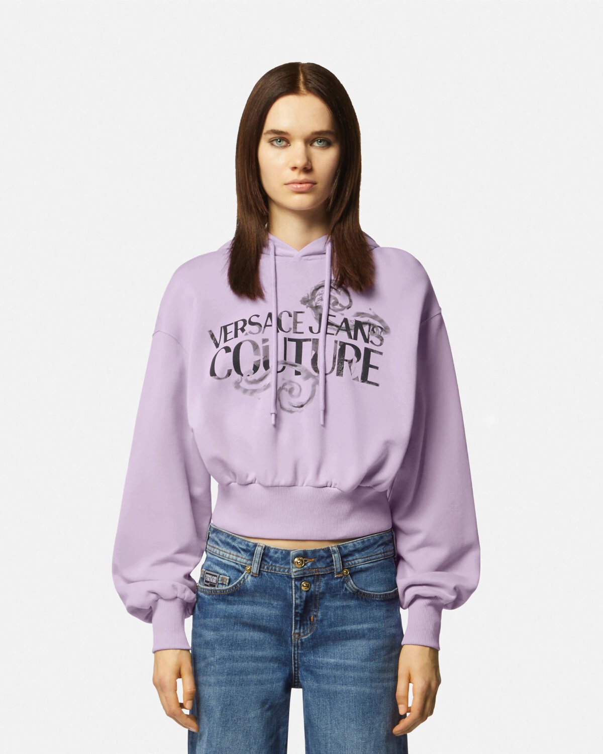 Watercolor Couture Logo Hoodie - 4