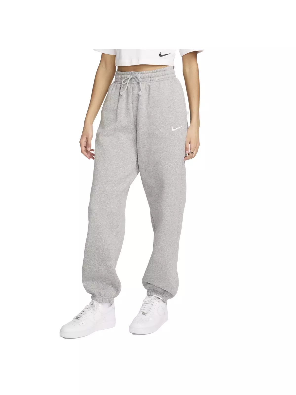 Nike Women's Sportswear Phoenix Fleece High-Waisted Oversized Sweatpants - 1