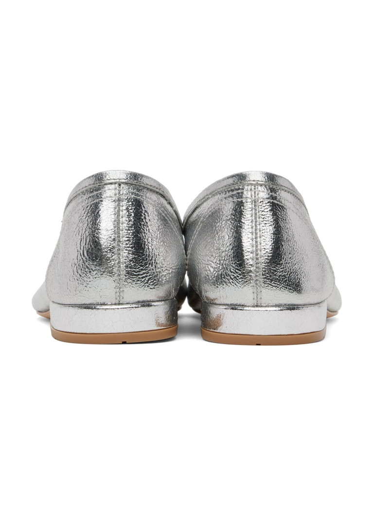 Silver Serafina Ballerina Flats 2