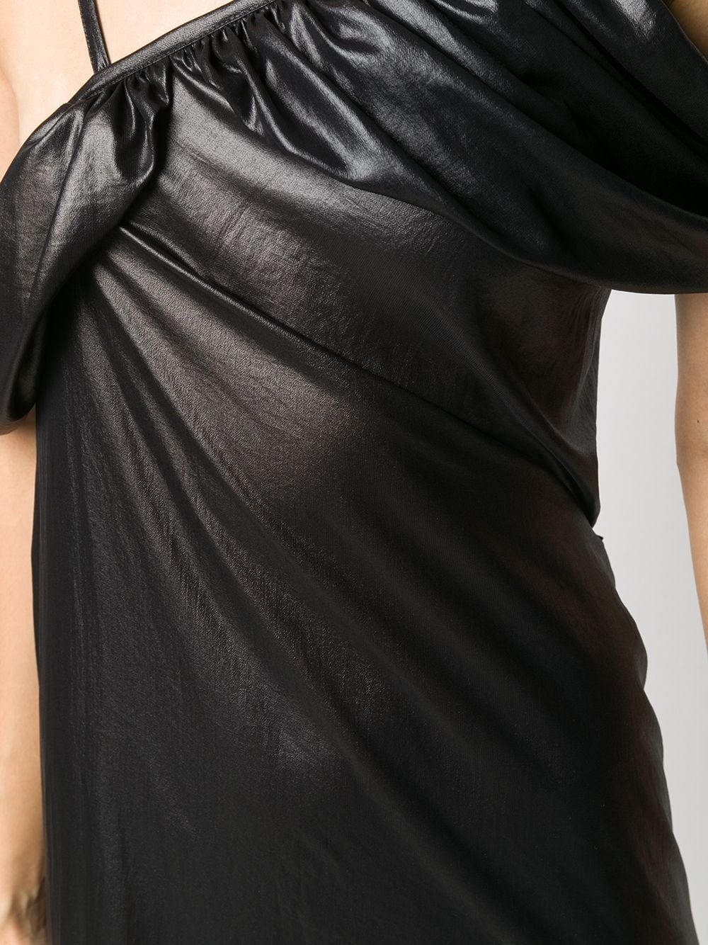 drape detail dress - 5