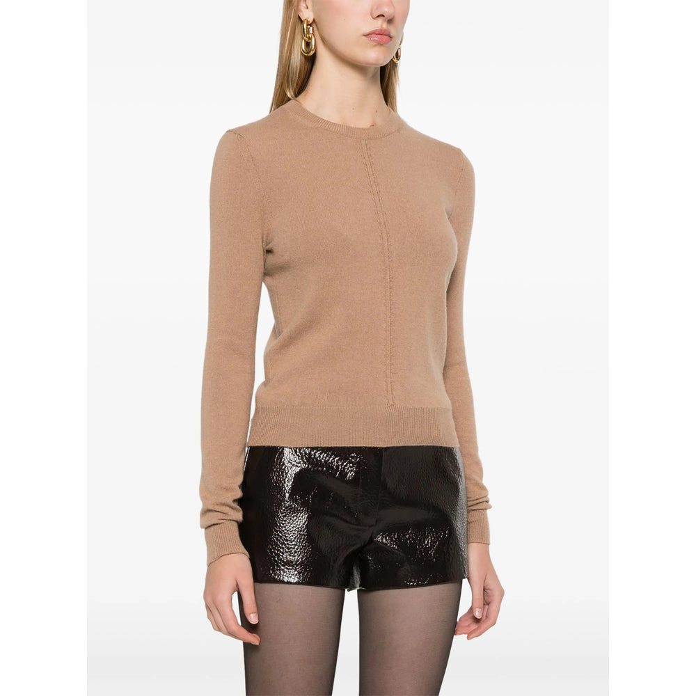 Saint Laurent Neutrals Knitwear - Jumpers Women - 3
