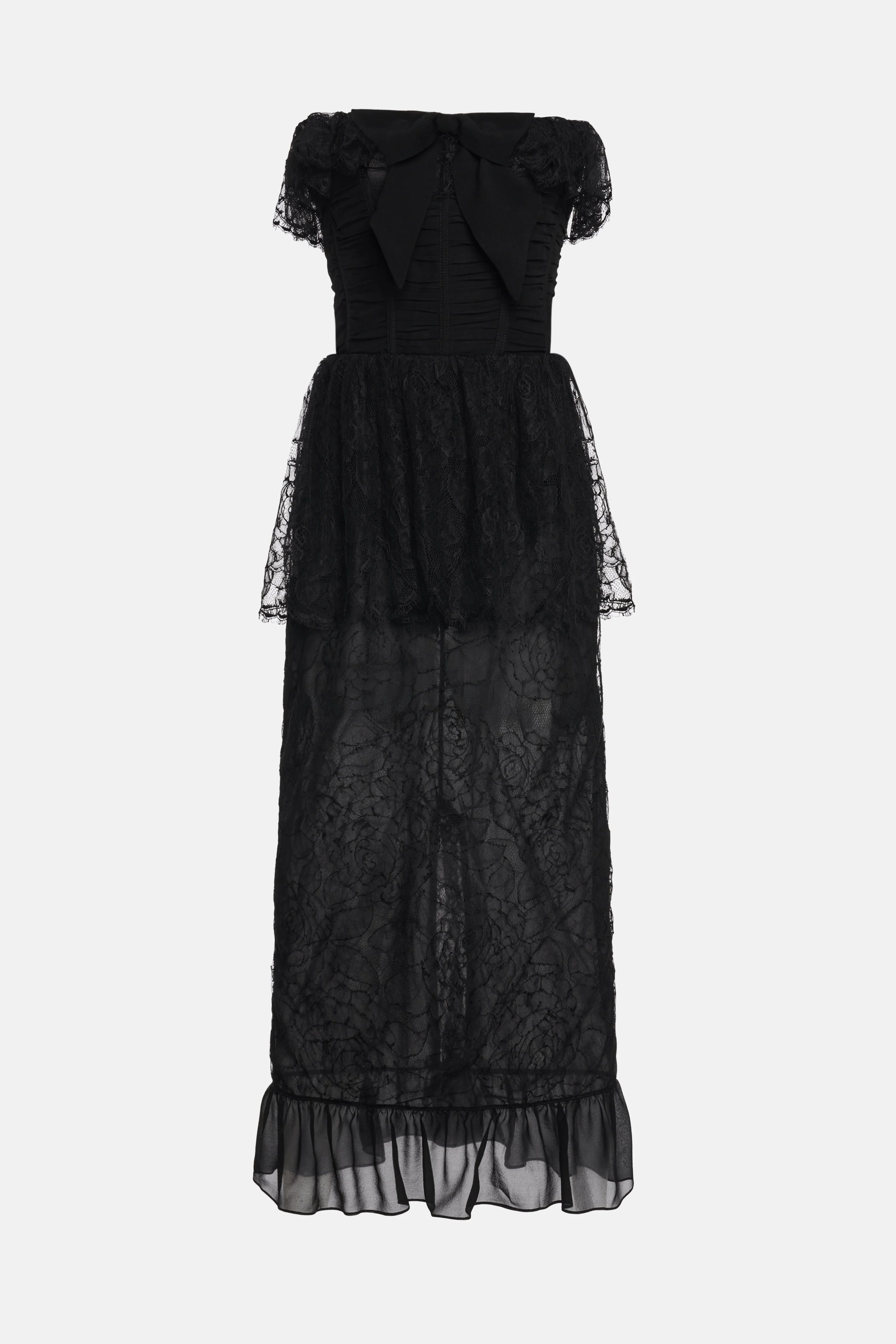 LACE BUSTIER DRESS - 1