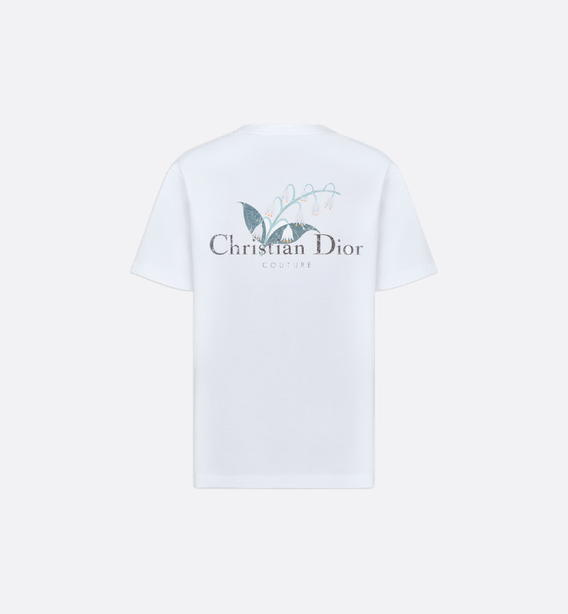 Christian Dior Couture Lily of the Valley T-Shirt, Relaxed Fit 4