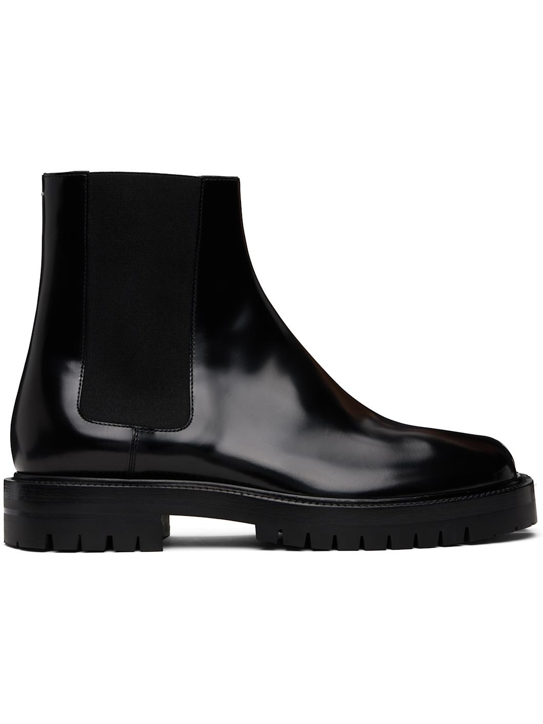 Black Tabi Chelsea Boots - 1