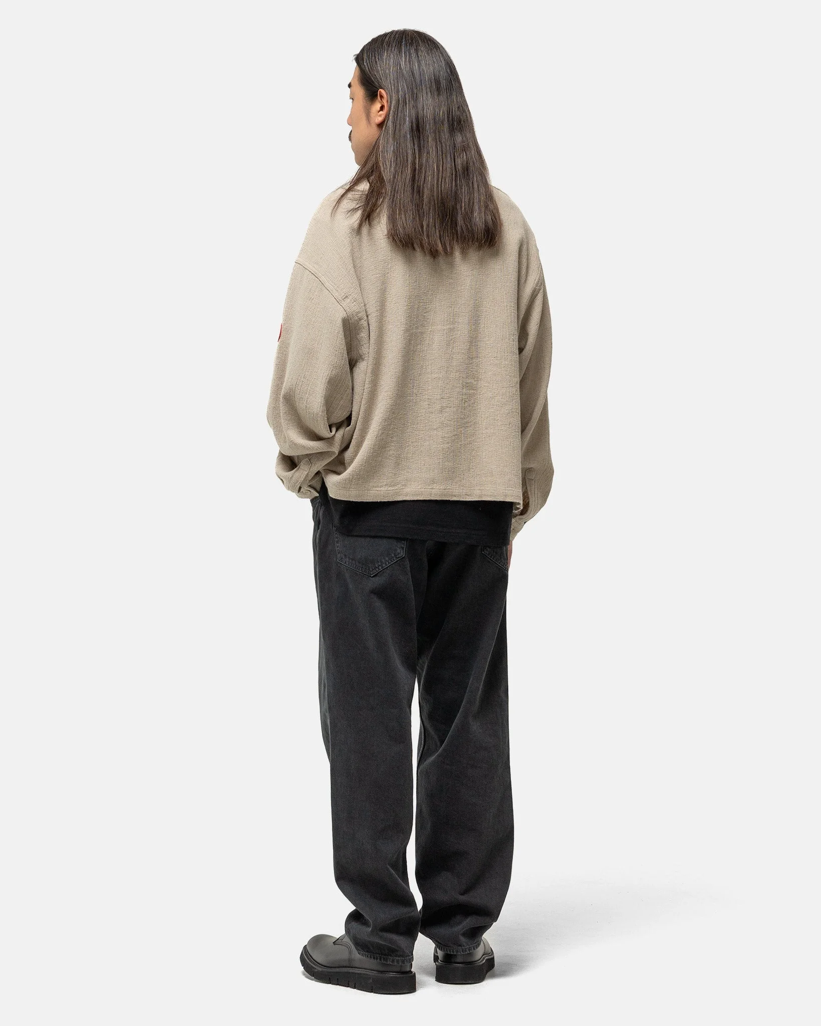 Cav Empt C/L Zip Short Shirt Jacket Grey | REVERSIBLE