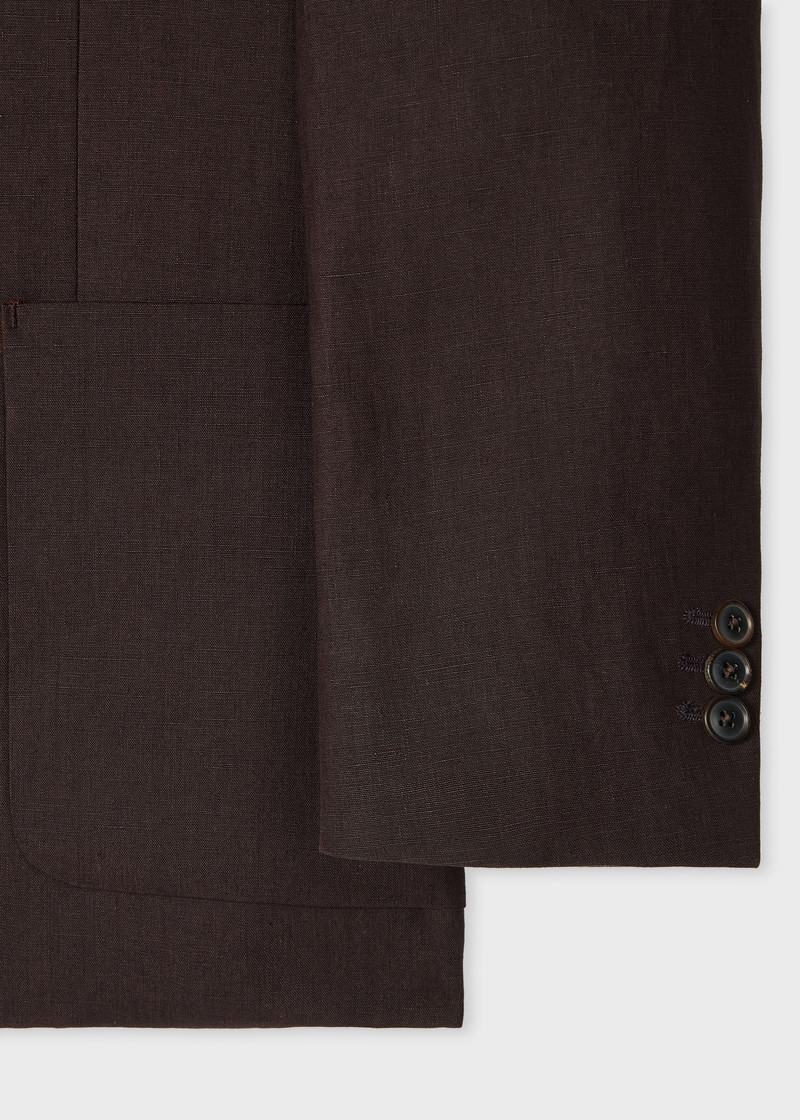 Aubergine Linen Suit 11