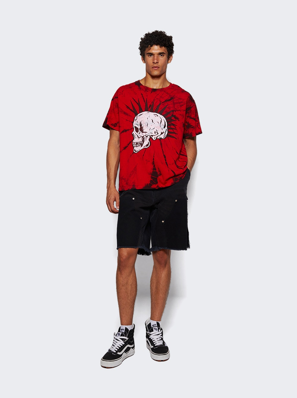 Exploited Tie Dye Tee Red Tie Dye - 5