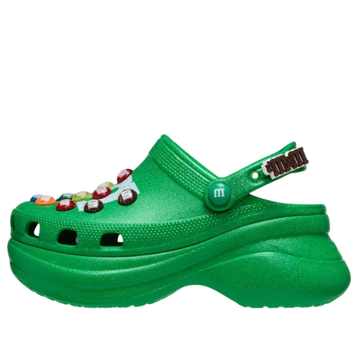 (WMNS) Crocs x M&M’s Bae Clog 'Multi Glitter' 212260-997 - 1