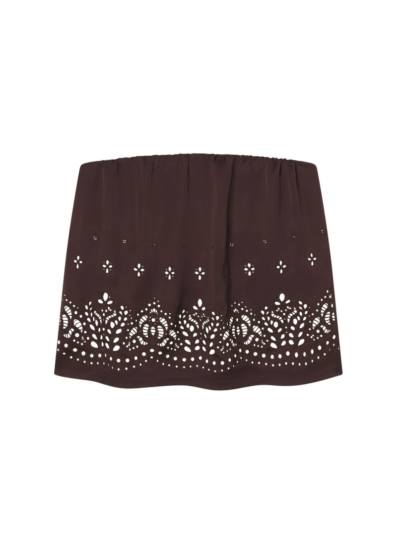 Dalia Strapless Embroidered Top 1