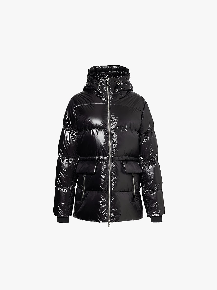 Whitney hooded shell-down jacket - 1