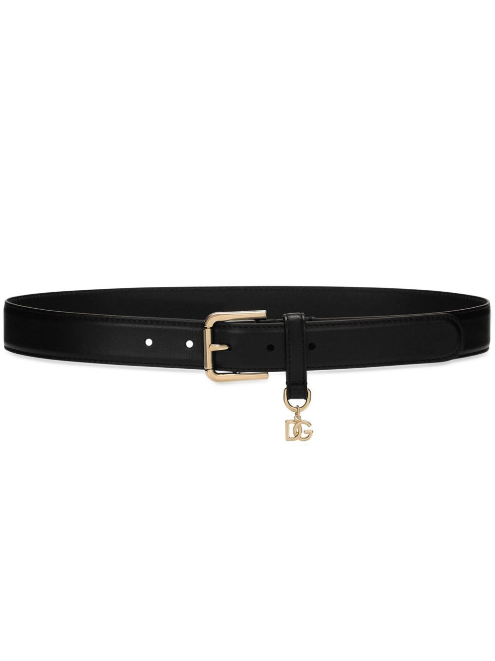 DG-charm leather belt - 1