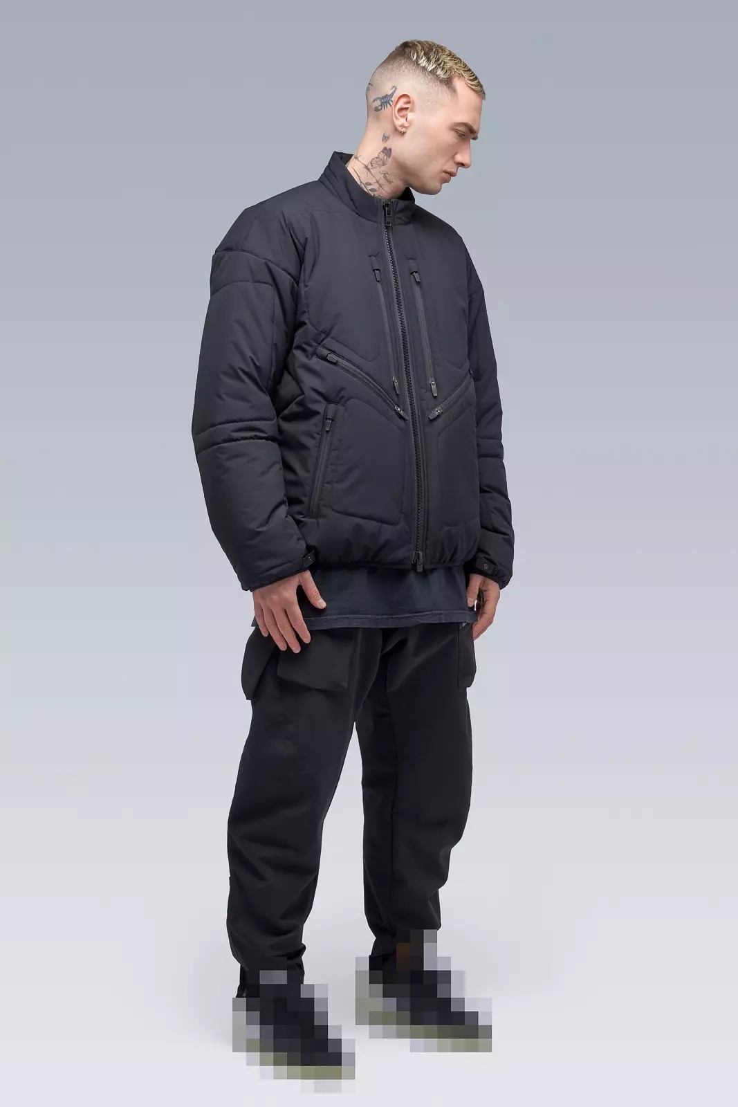 J91-WS Windstopper® PrimaLoft® Modular Liner Jacket Black - 5