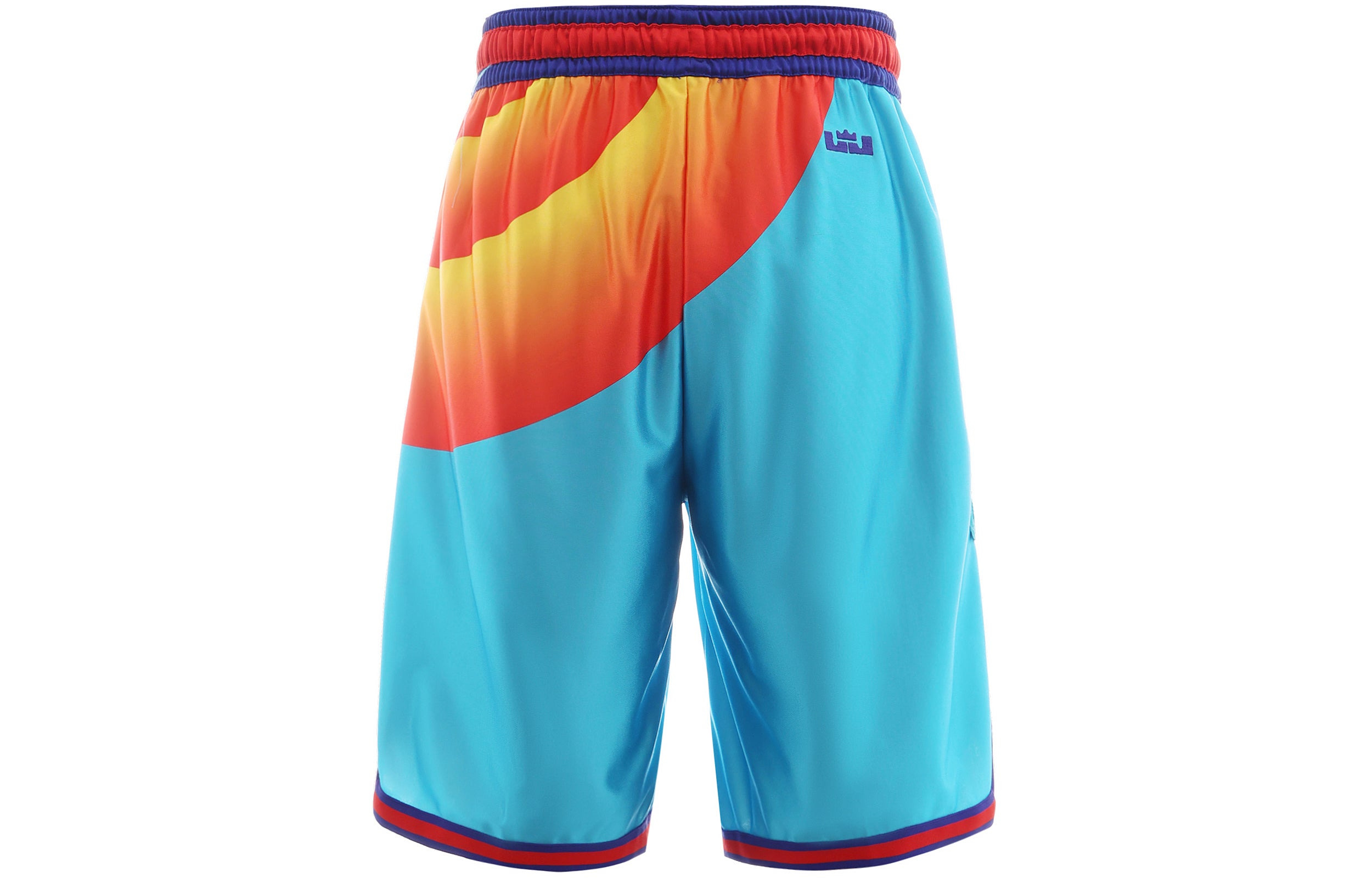 Nike x Space Jam Lebron James Basketball Shorts Asia Sizing 'Blue' DJ3870-434 - 3