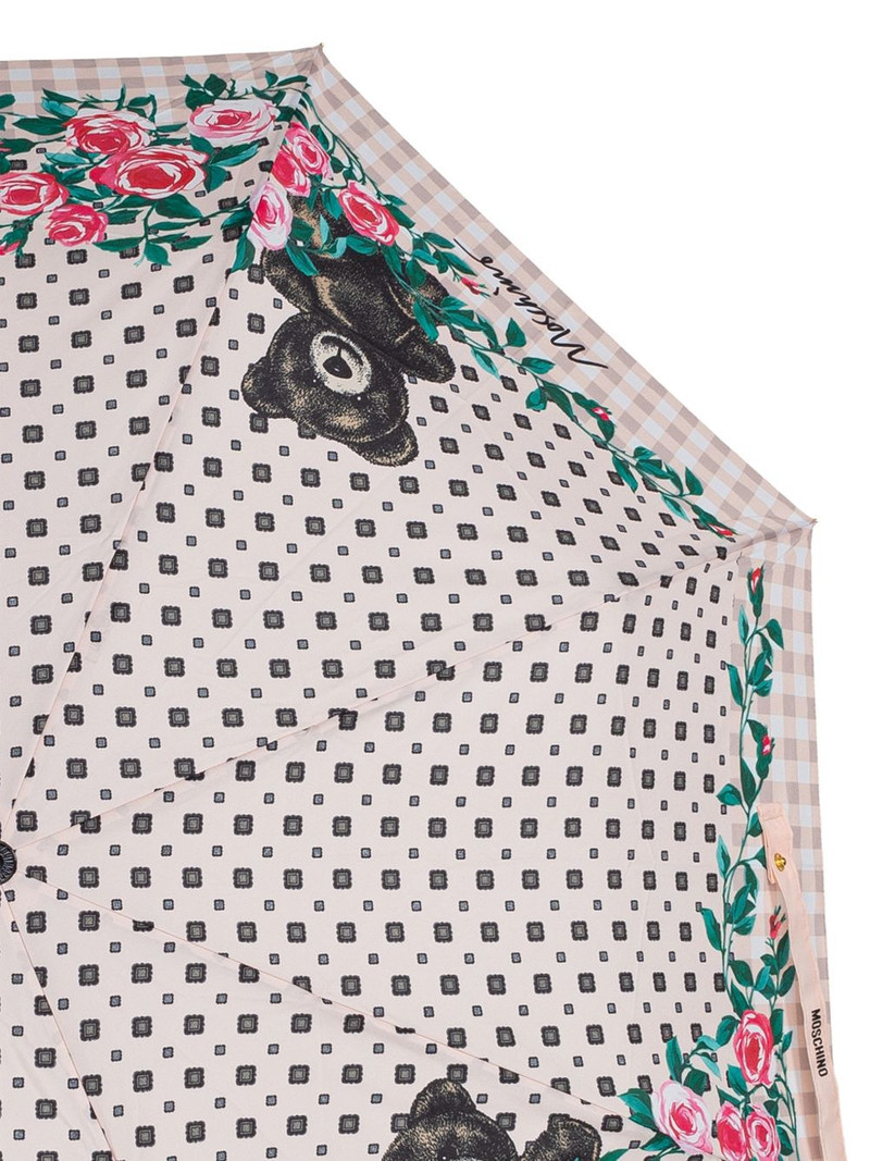 floral bear-print umbrella 4