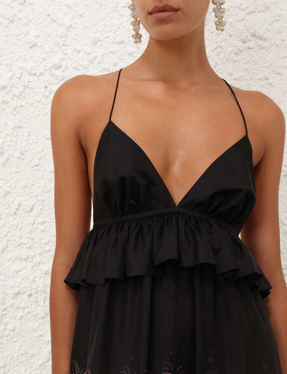 RHIANNON RUFFLE MAXI DRESS - 5
