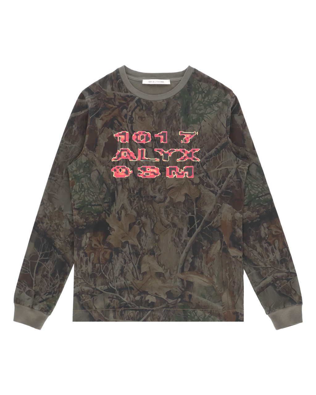 LONG SLEEVE CAMO T-SHIRT - 1