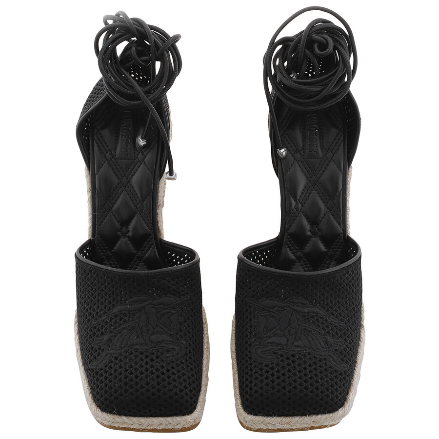 Burberry Mesh Plunge Espadrilles - 3