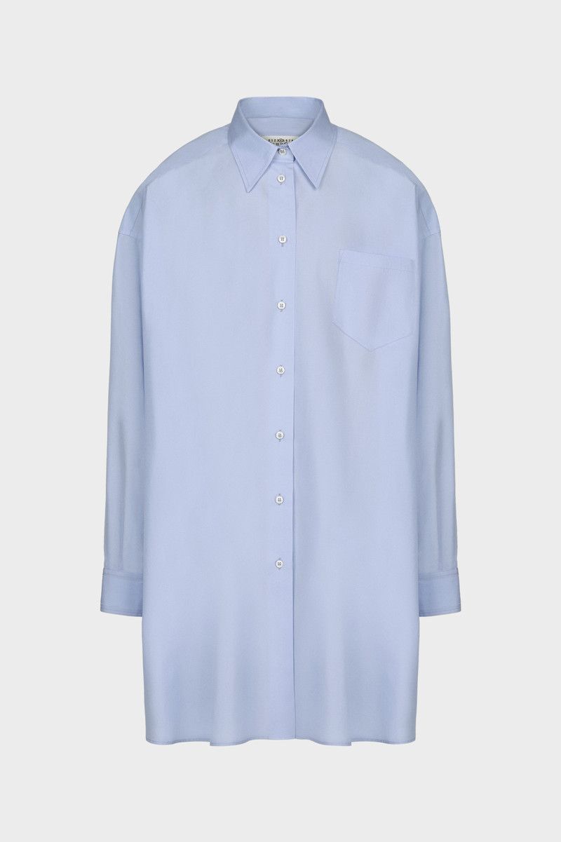 Cotton poplin shirt 1