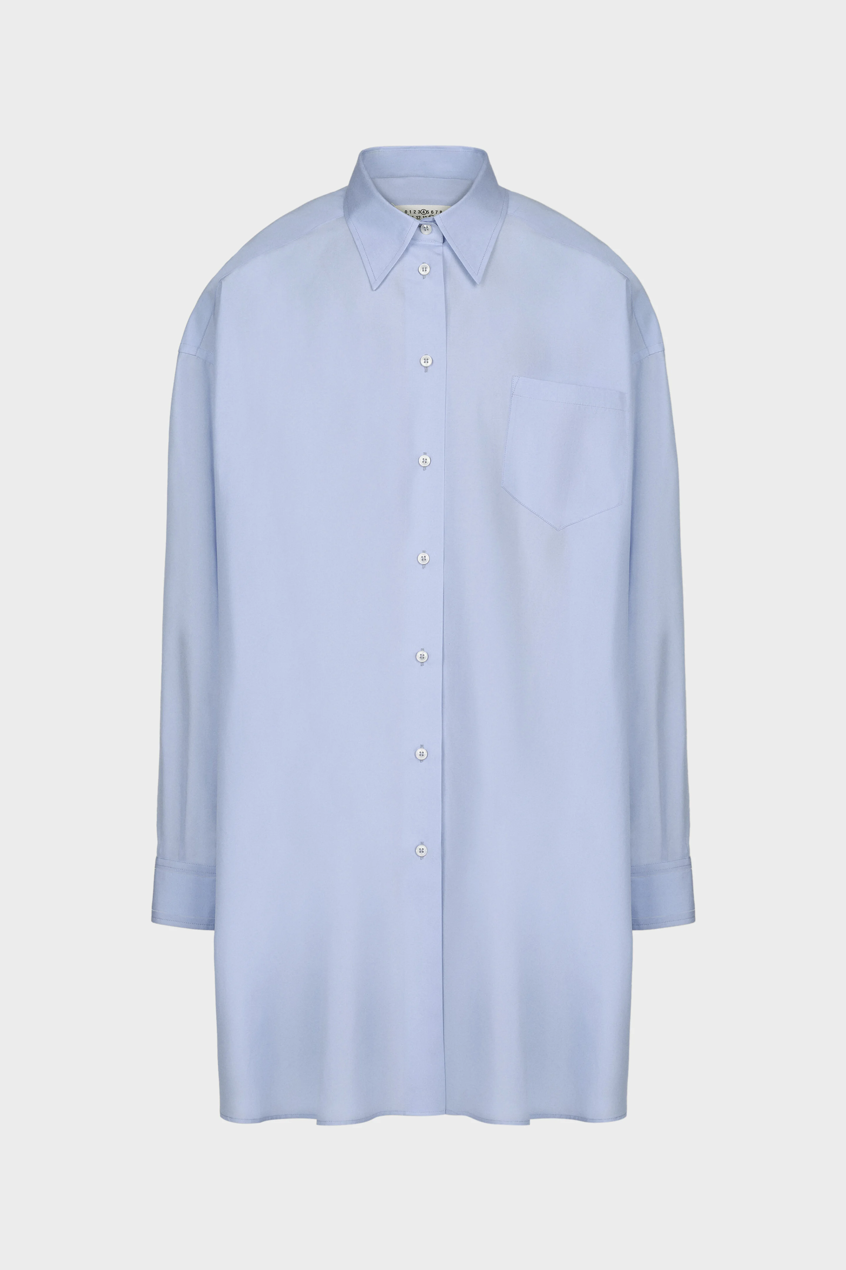 Cotton poplin shirt - 1