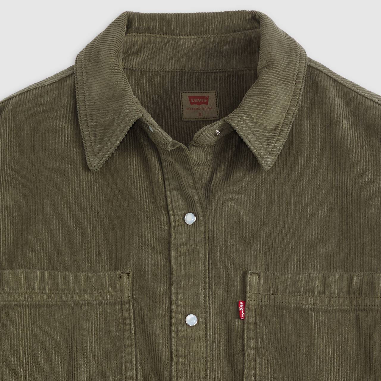 IRIS CORDUROY OVERSHIRT - 6