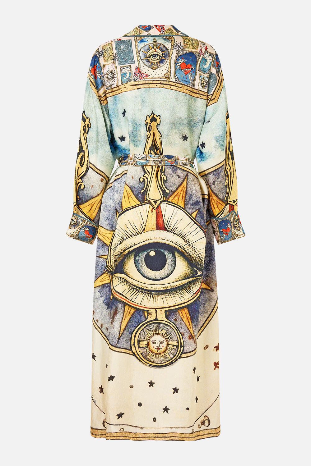 LONG ROBE WITH TIE - 8