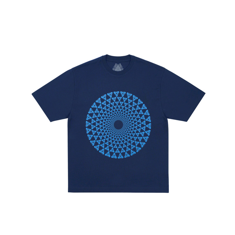 SWIRLY T-SHIRT NAVY 1