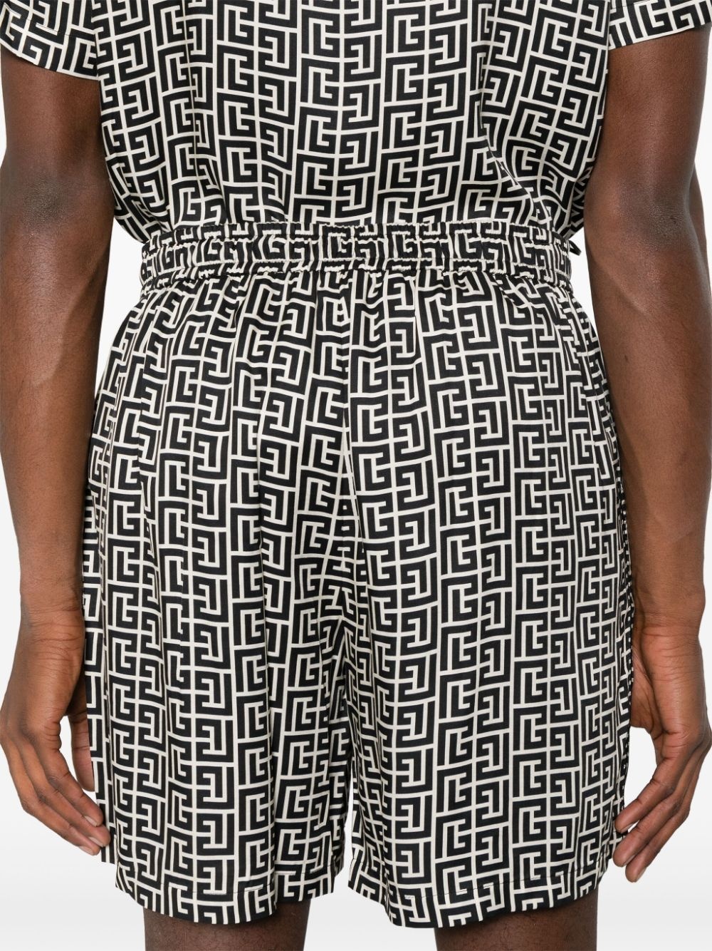4G-print deck shorts - 9