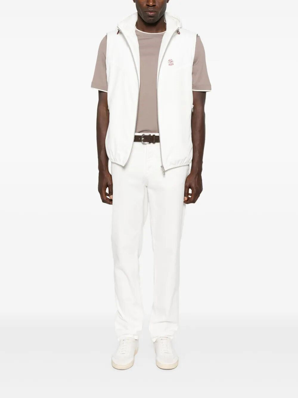 Brunello Cucinelli Men T-Shirt With Faux-Layering - 2