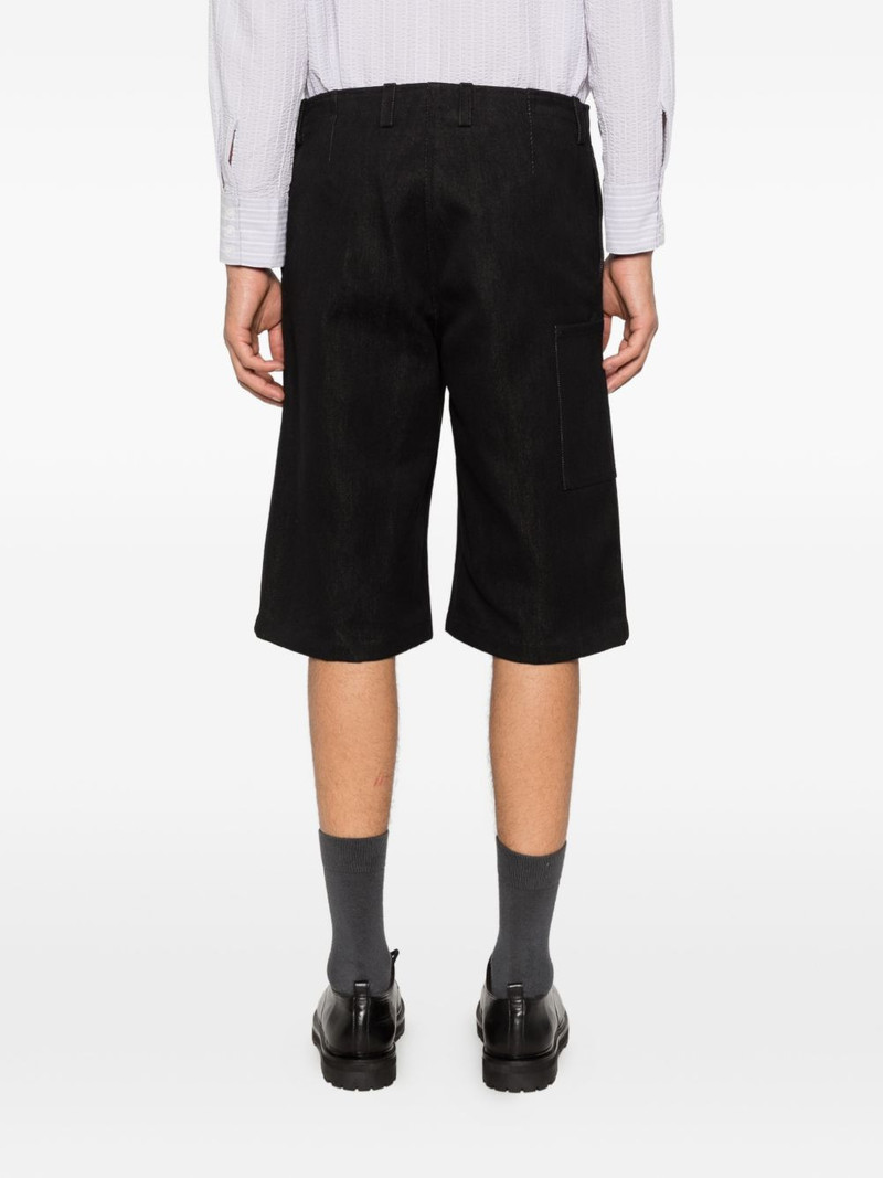 Utility gabardine shorts 4