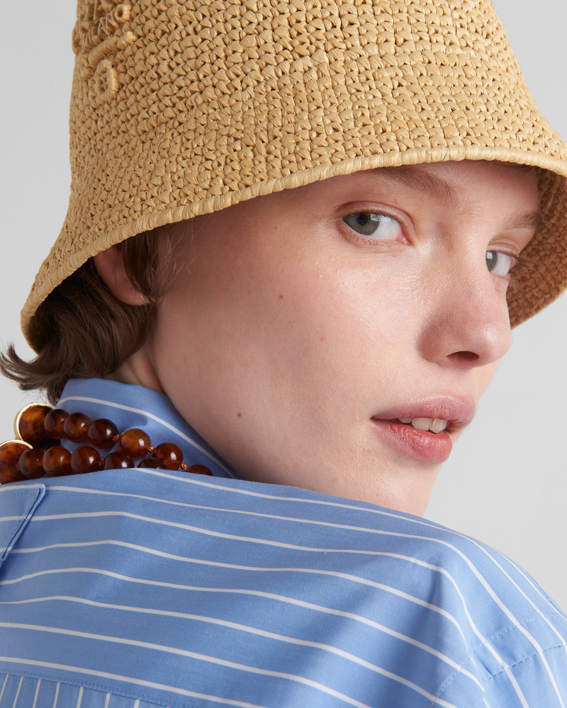 Prada Crochet bucket hat outlook