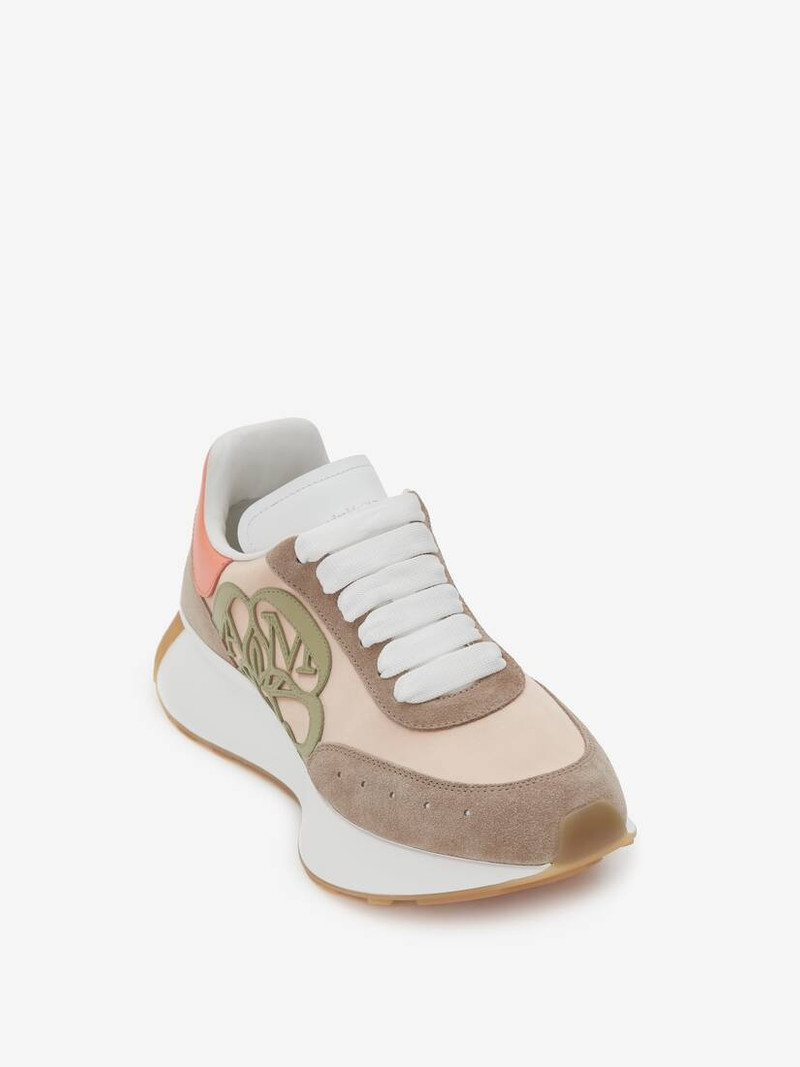 Alexander McQueen Sprint Runner in Tea Rose outlook