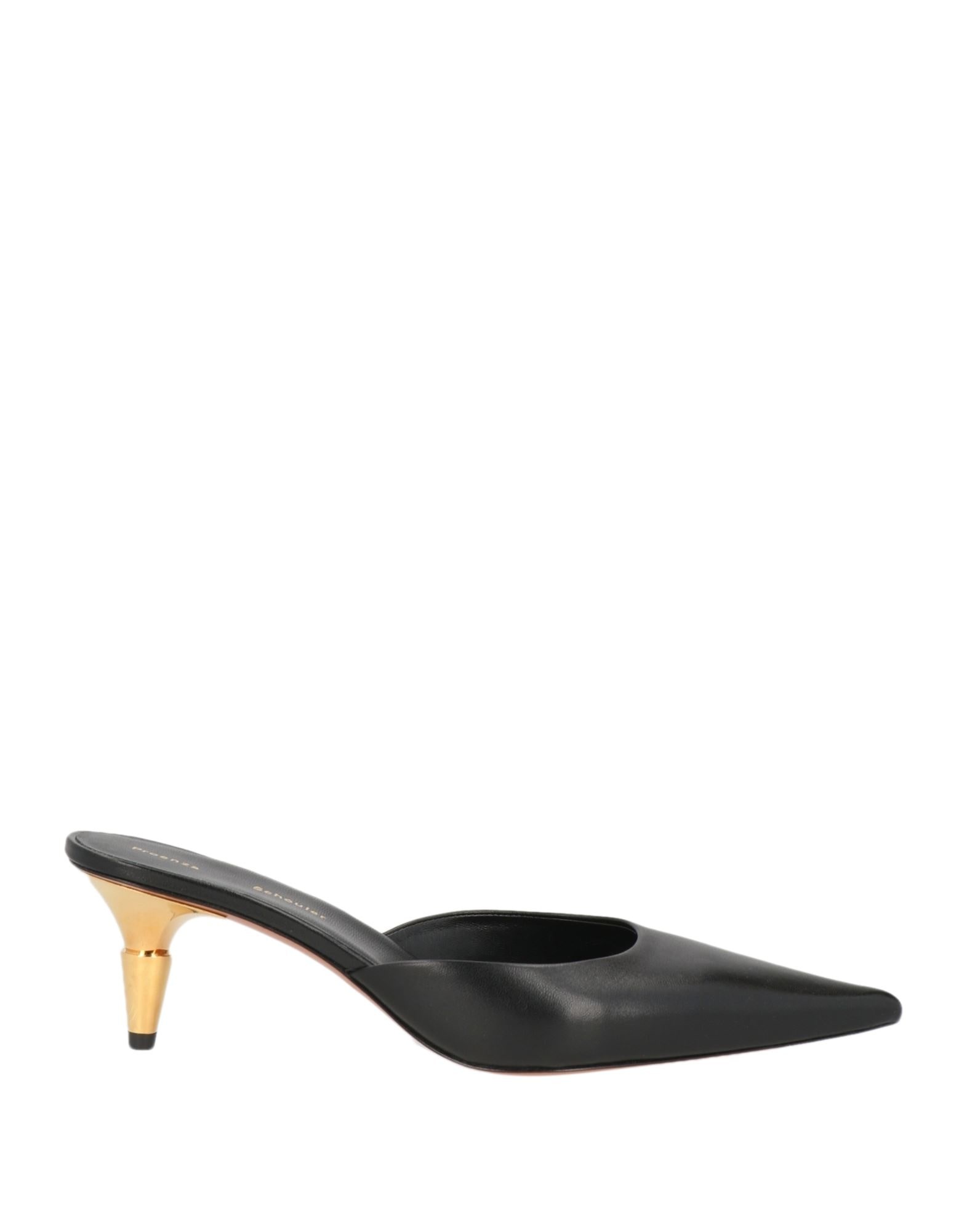 Black Women's Mules And Clogs - 1