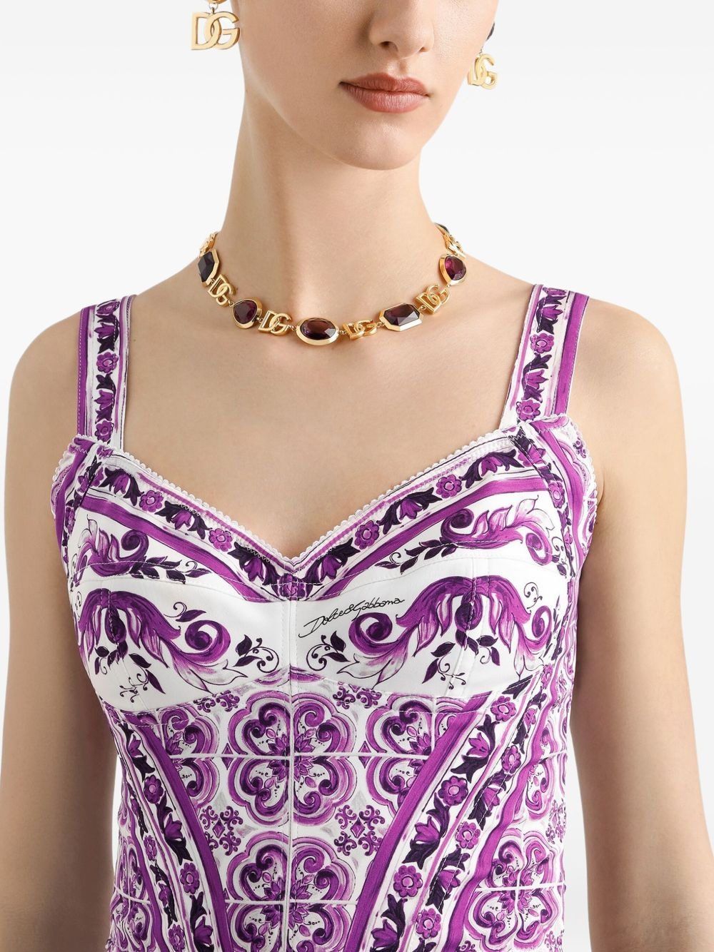 stretch-silk top - 4