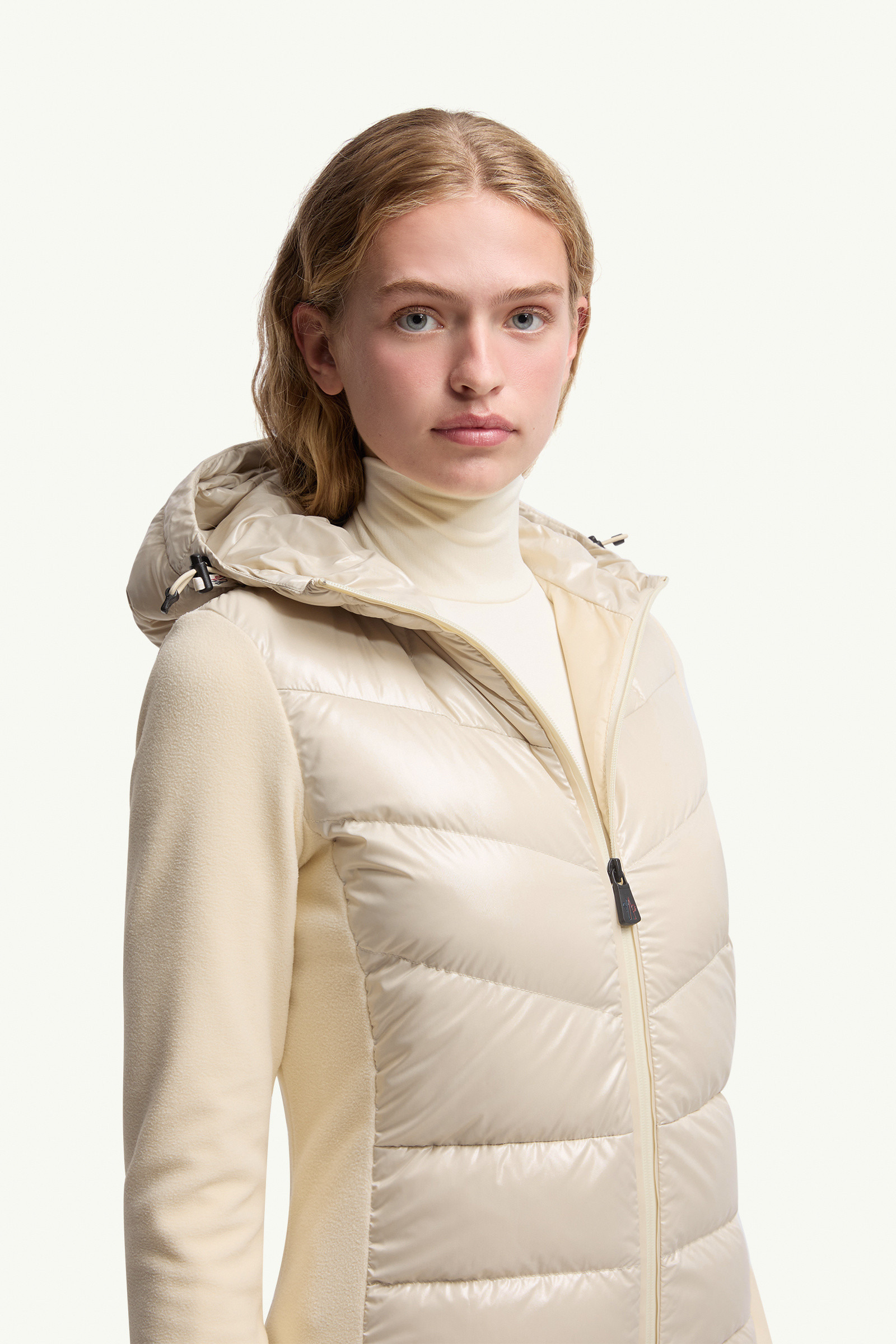 Padded Zip-Up Hoodie - 6