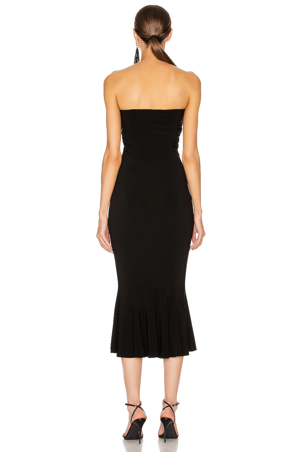 Strapless Fishtail Dress To Midcalf - 3
