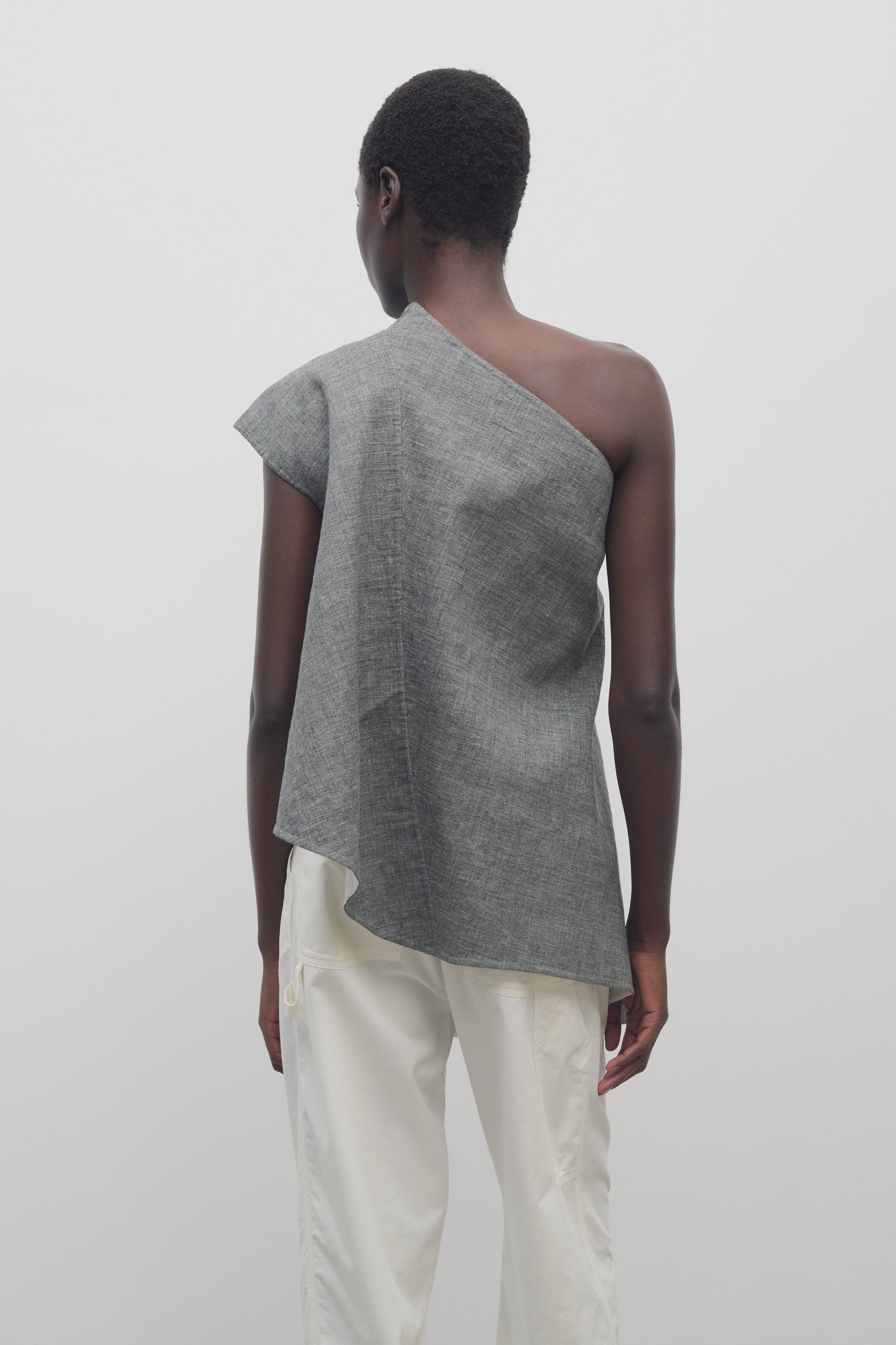Zena Top in Linen - 5