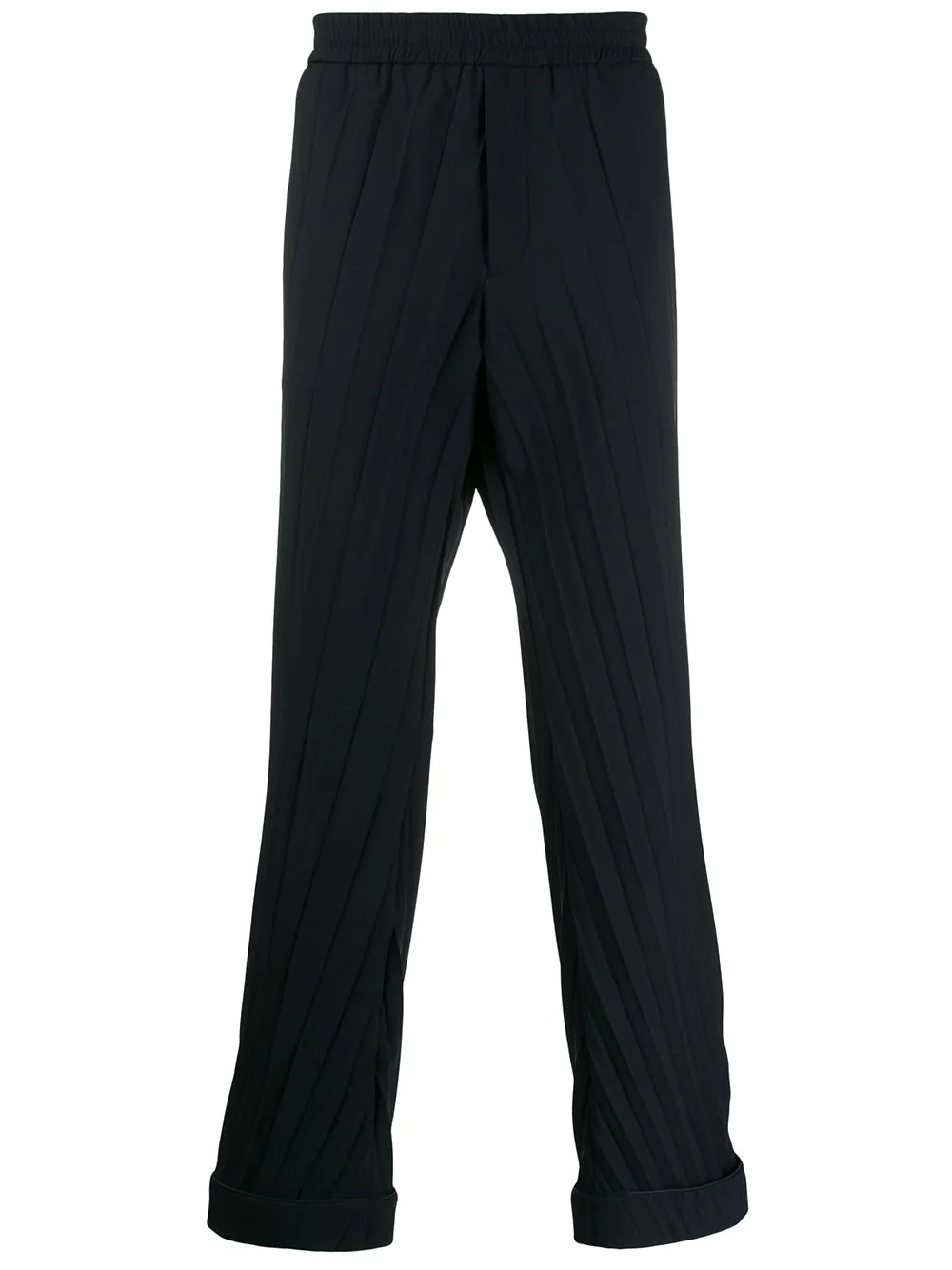 pleated trousers - 1