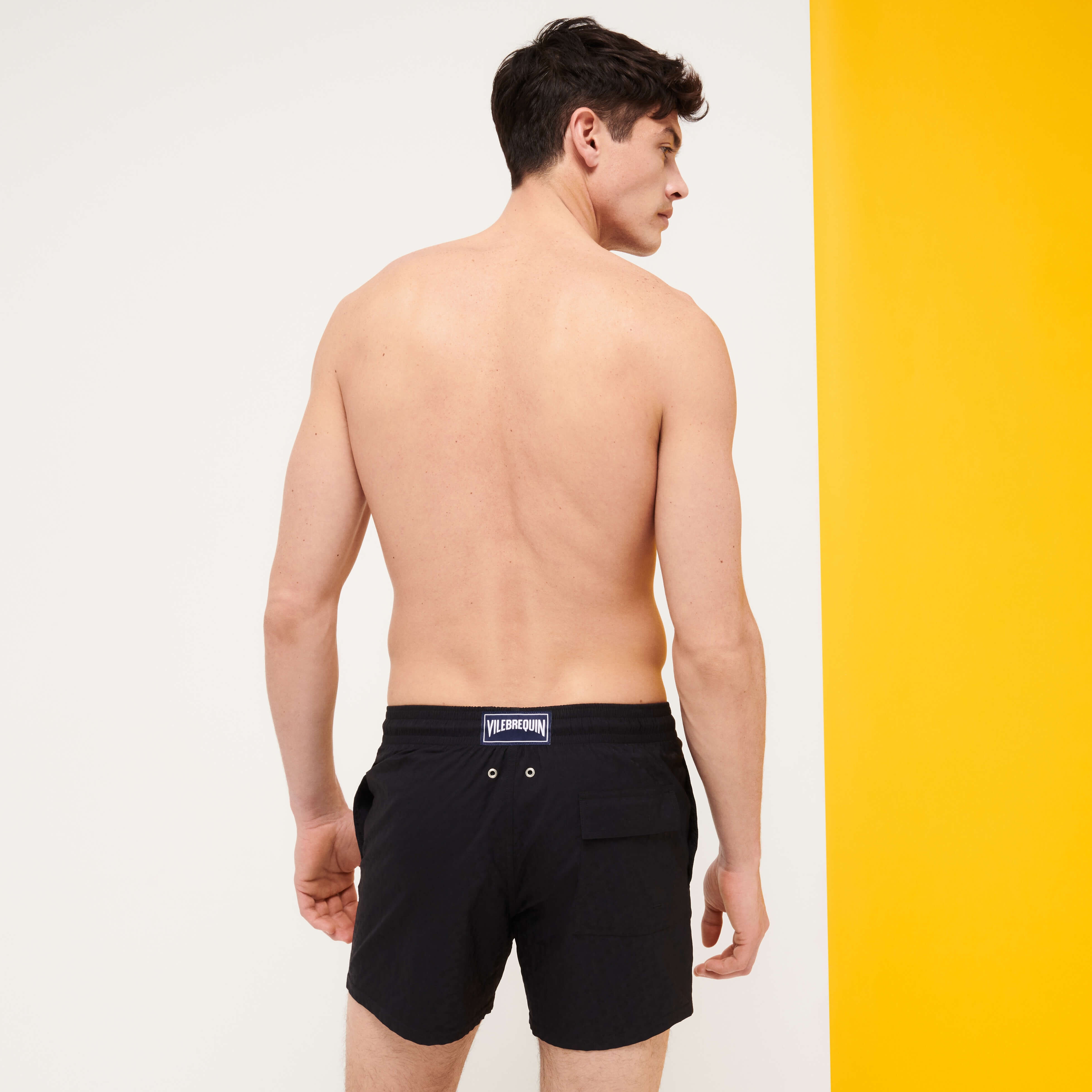 Men Stretch Swim Trunks Micro Ronde des Tortues - 6