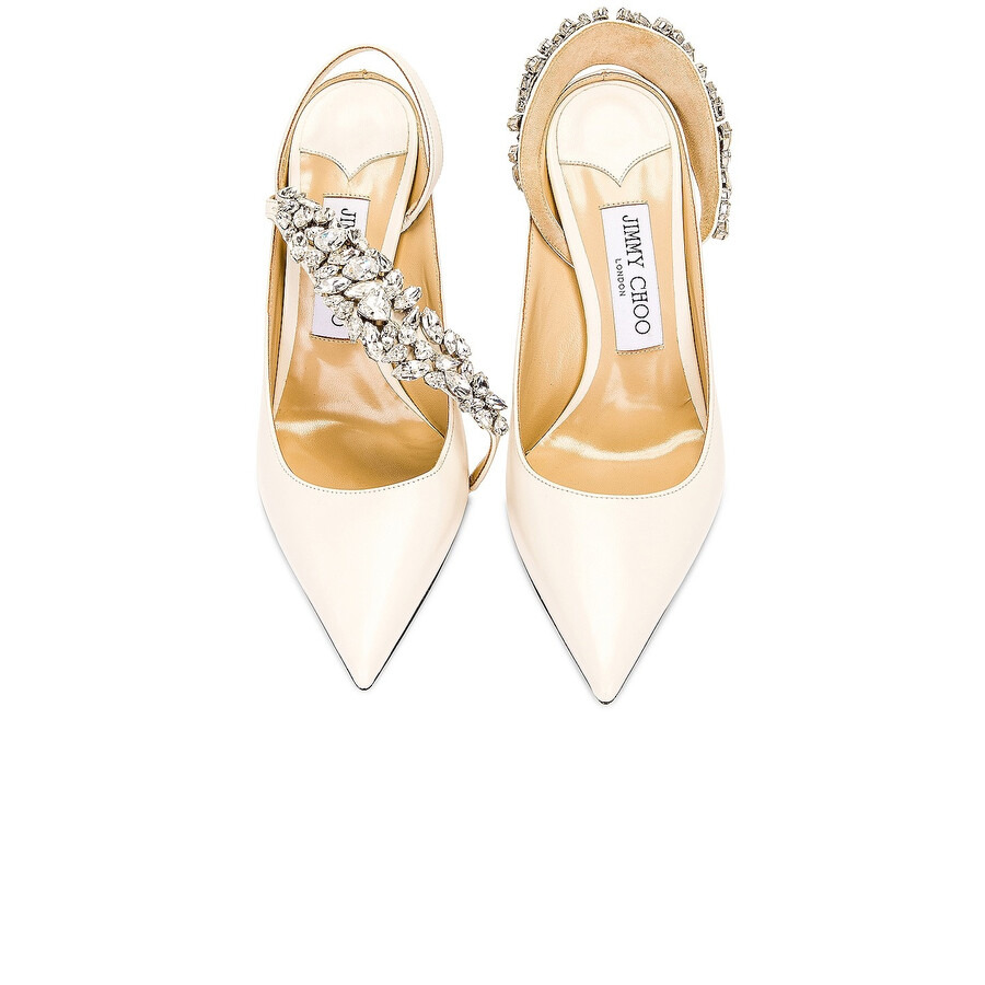 Jimmy Choo Flos 100 Leather Pumps - 4