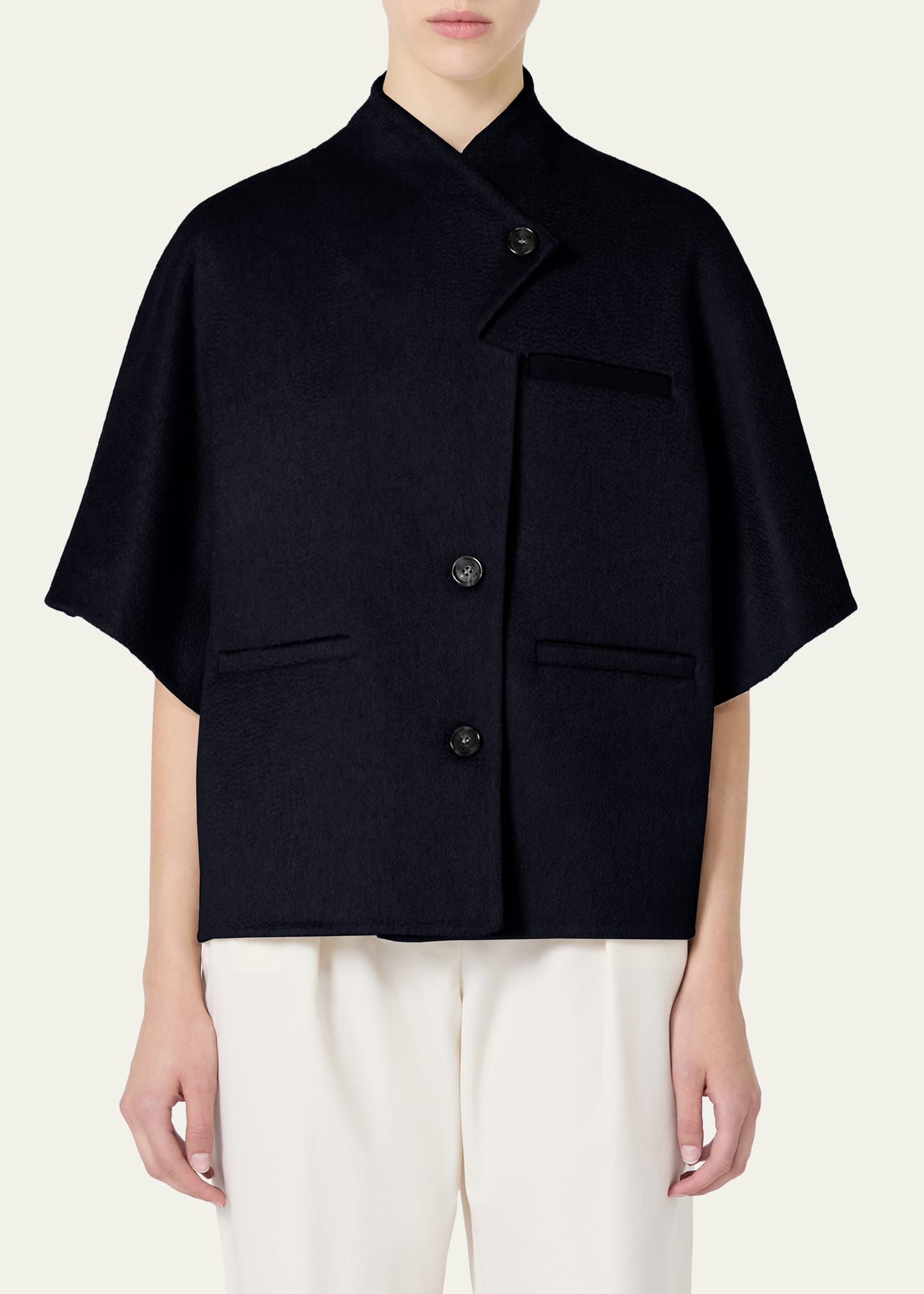 Analdo Cashmere Cape - 4
