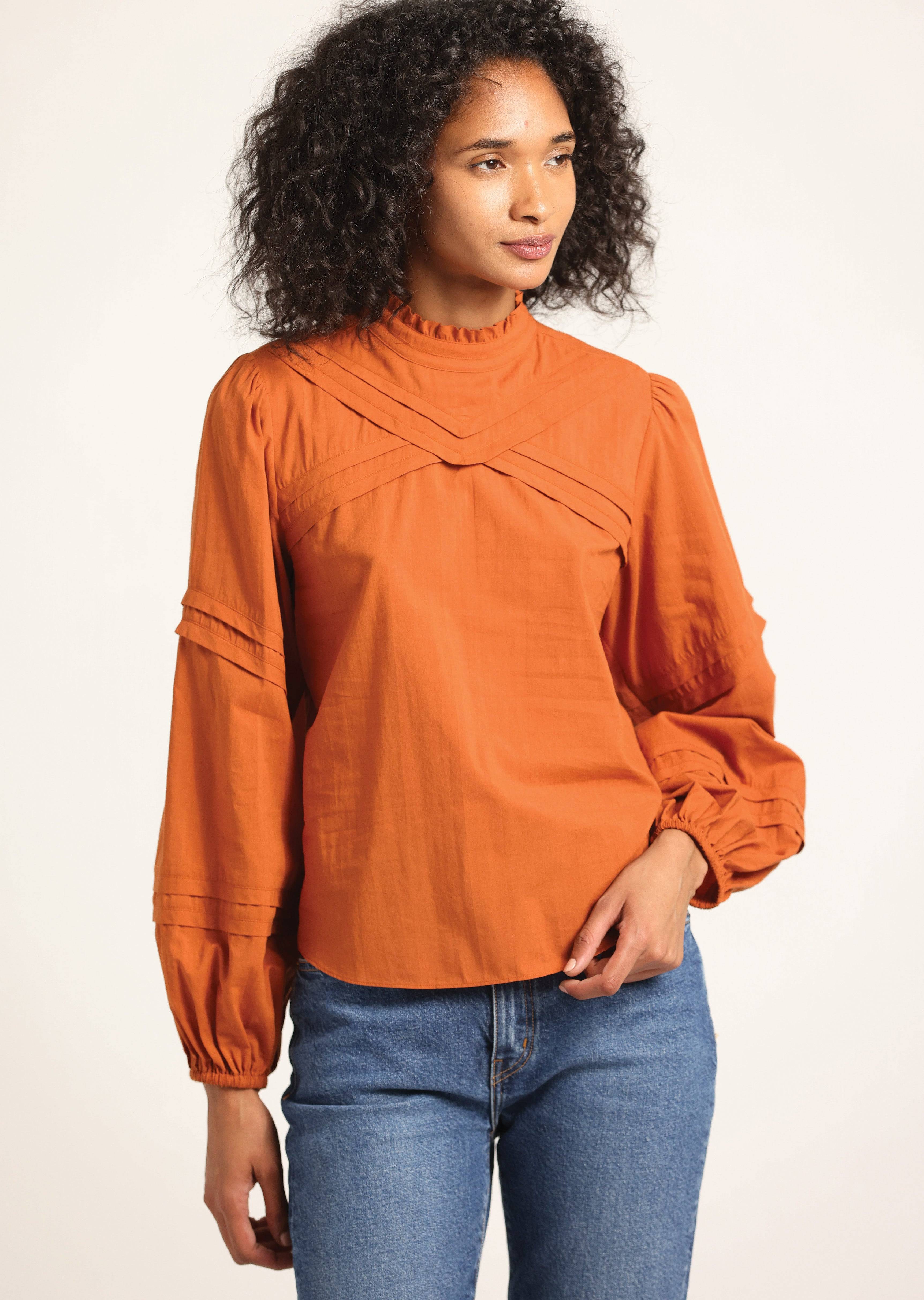 MARLOWE LONG SLEEVE BLOUSE - 4